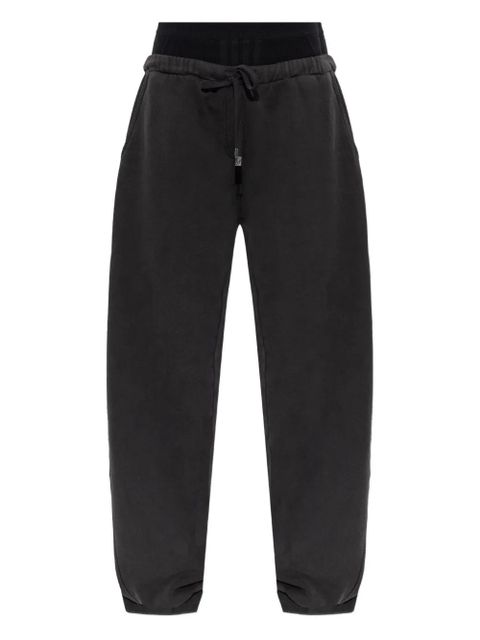 The Attico drawstring track pants - Black - zdjęcie produktu nr 1