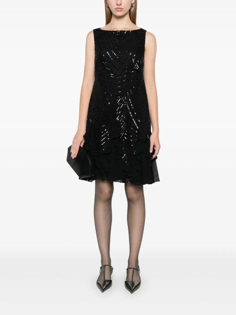 Lauren Ralph Lauren sequined mini dress - Black - zdjęcie produktu nr 2
