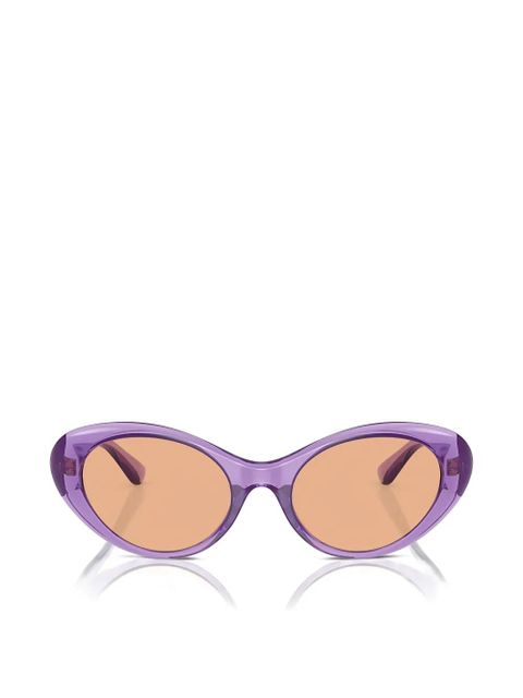 Versace Eyewear cat-eye frame sunglasses - Purple - zdjęcie produktu nr 1