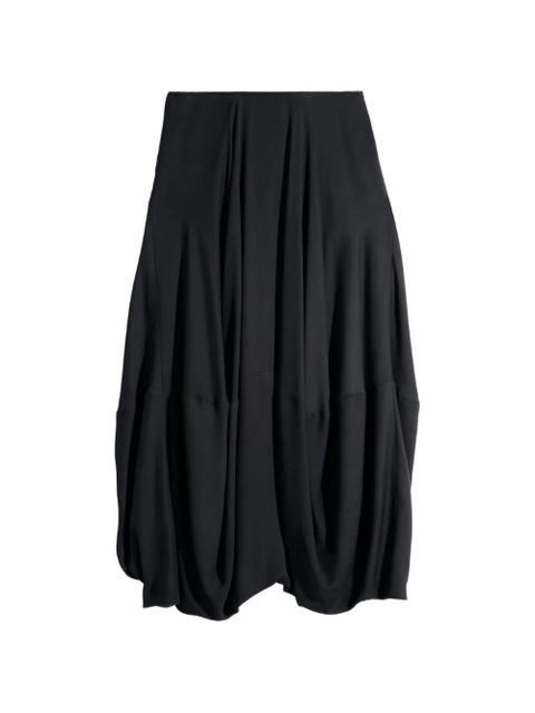 LEMAIRE balloon crepe skirt - Black - zdjęcie produktu nr 1