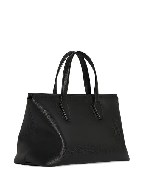 The Row leather tote bag - Black - zdjęcie produktu nr 2