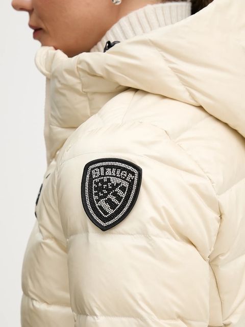 Blauer kurtka puchowa CHARME kolor szary zimowa BLDC03100