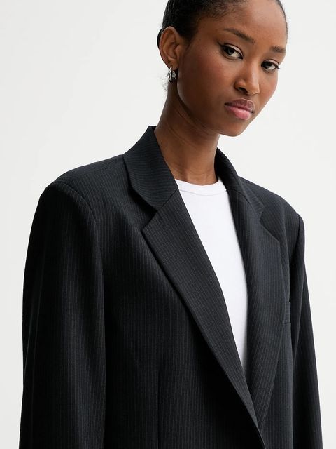 IRO marynarka WM07GUILDA kolor czarny jednorzędowa GUILDA