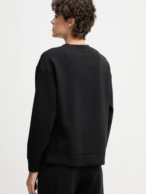 United Colors of Benetton bluza damska kolor czarny gładka 3Y2F3M07M