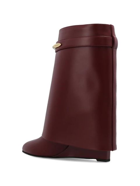 Givenchy Shark Lock boots - Red