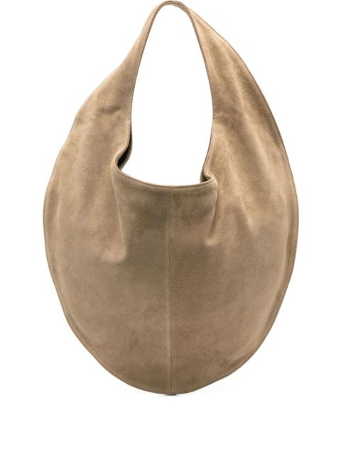 Maeden suede shoulder bag - Neutrals - zdjęcie produktu nr 1