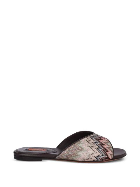 Missoni Liza flat sandals - Brown - zdjęcie produktu nr 1