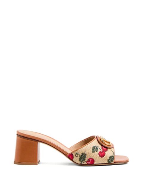 Valentino Garavani VLogo Signature Cherryfic sandals - Neutrals - zdjęcie produktu nr 1