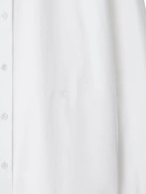 Burberry poplin cotton shirt - White - zdjęcie produktu nr 2