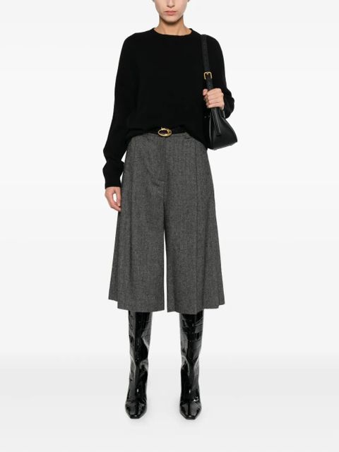 SOLOTRE round-neck sweater - Black - zdjęcie produktu nr 2