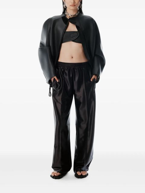 Alexander Wang satin track pants - Black - zdjęcie produktu nr 2