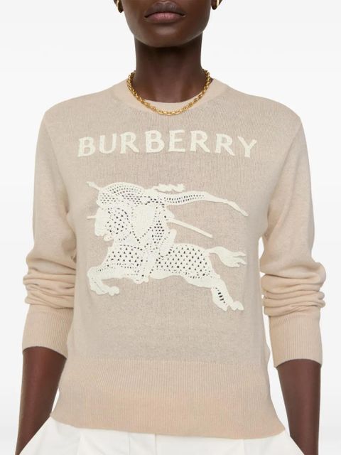 Burberry EKD cotton wool sweater - Neutrals - zdjęcie produktu nr 2