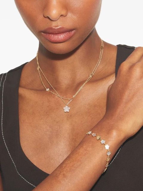 Tory Burch flower-shaped gold bracelet - zdjęcie produktu nr 2