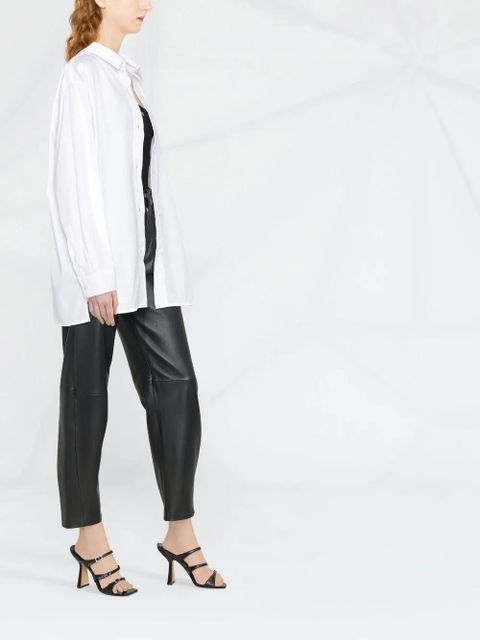 Diesel C-Bruce-B logo-embroidered shirt - White