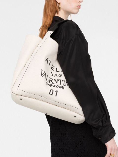 Valentino Garavani Atelier tote bag - Neutrals - zdjęcie produktu nr 2