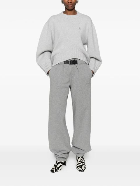 The Attico asymmetric-hem sweater - Grey - zdjęcie produktu nr 2