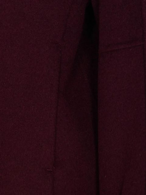 TWINSET snap-button crew-neck jacket - Red