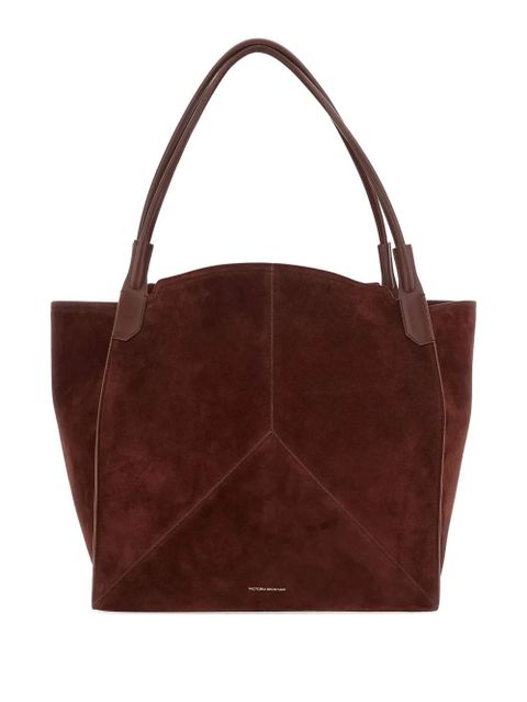 Victoria Beckham suede tote bag - Brown - zdjęcie produktu nr 1