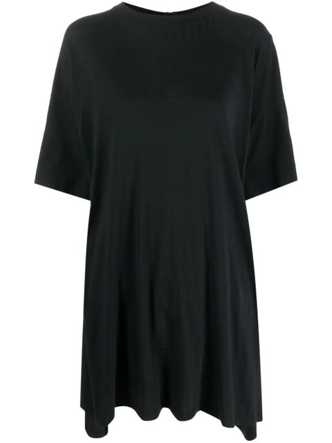 MM6 Maison Margiela numbers-print cotton playsuit - Black - zdjęcie produktu nr 1