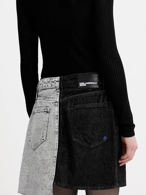 Karl Lagerfeld Jeans spódnica jeansowa - zdjęcie produktu nr 2