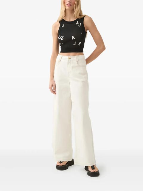 Aje Wavebreak topstitch jeans - White - zdjęcie produktu nr 2