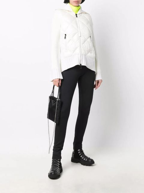 Moncler Grenoble light fleece leggings - Black - zdjęcie produktu nr 2