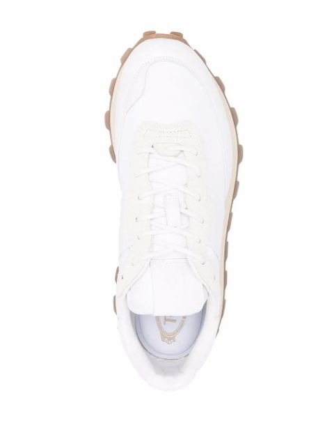 Tod's panelled low-top sneakers - White
