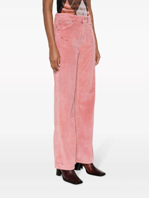 OUR LEGACY corduroy flared trousers - Pink