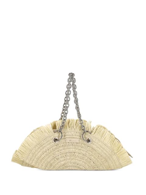 Blumarine fringed tote bag - Neutrals - zdjęcie produktu nr 1