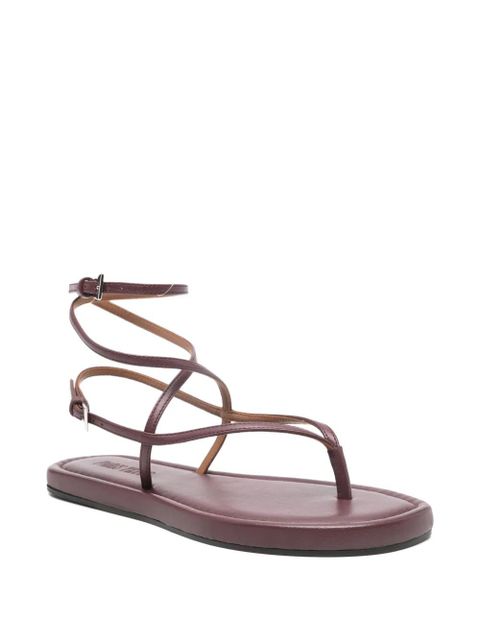 Paris Texas hydra strappy flat sandals - Red - zdjęcie produktu nr 2