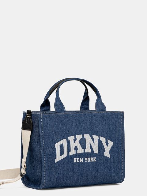 Dkny torebka jeansowa kolor niebieski R52ADR57 - zdjęcie produktu nr 2