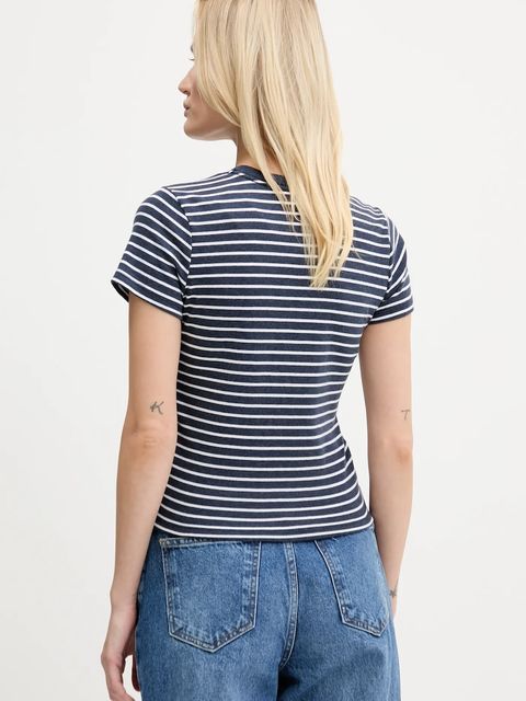 Hollister Co. t-shirt damski kolor granatowy KI339-5131