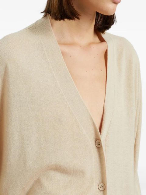 The Frankie Shop button V-neck cardigan - Neutrals
