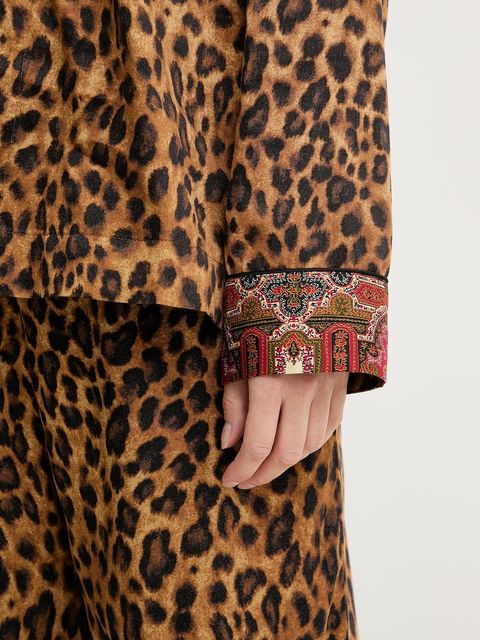 Lauren Ralph Lauren piżama damska kolor brązowy ILN92460