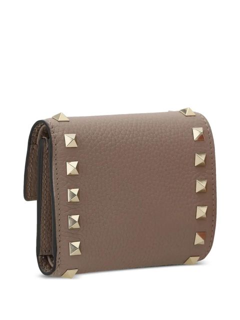 Valentino Garavani Rockstud tri-fold wallet - Brown - zdjęcie produktu nr 2
