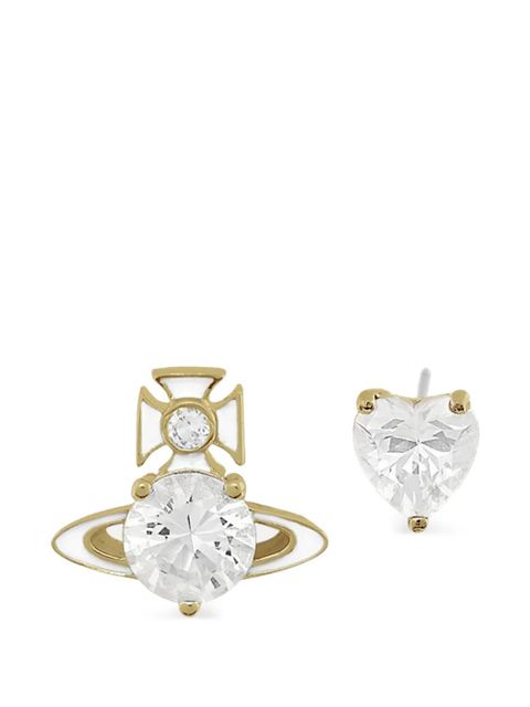 Vivienne Westwood Millie heart earrings - Gold - zdjęcie produktu nr 1