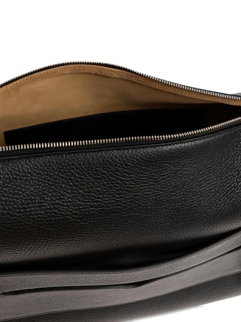 JW Anderson Messenger Loafer leather tote bag - Black