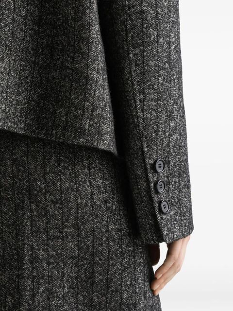 Dolce & Gabbana striped double-breasted jacket - Grey