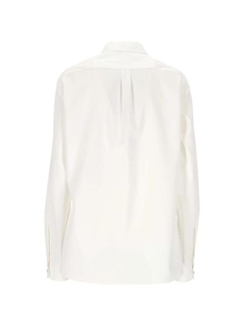 TOM FORD lace-detail shirt - White - zdjęcie produktu nr 2
