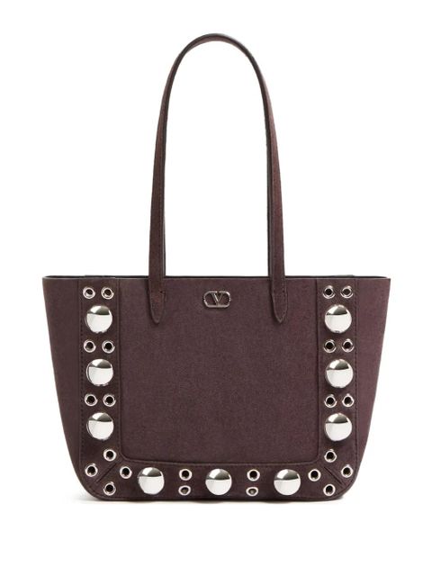 Valentino Garavani mini Nellcote tote bag - Brown