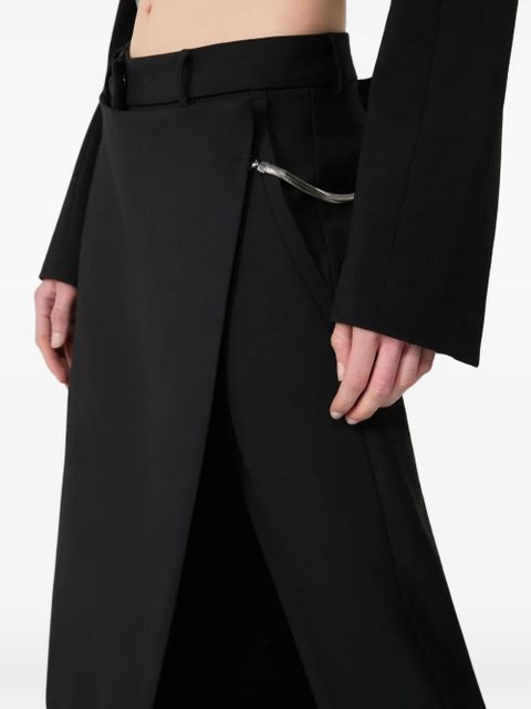 Max Mara Utopia chain-detail trousers - Black