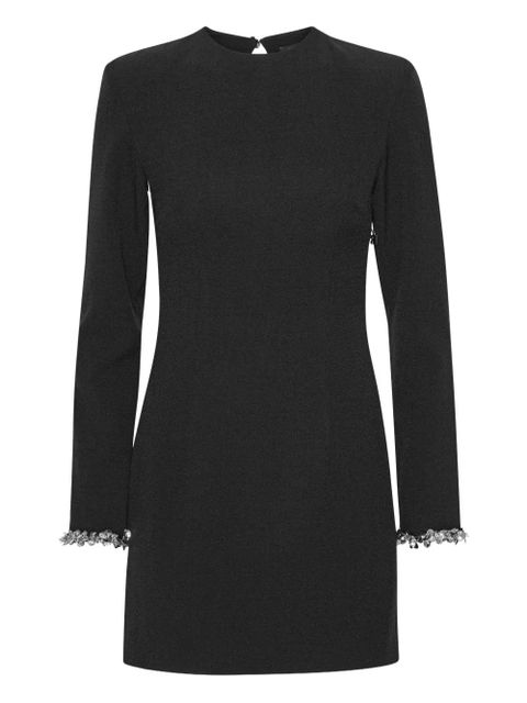 ROTATE BIRGER CHRISTENSEN embellished crepe mini dress - Black - zdjęcie produktu nr 1
