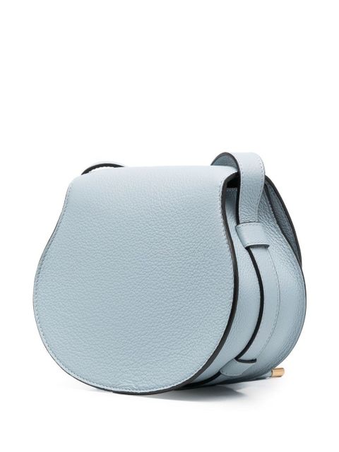 Chloé leather round crossbody-bag - Blue - zdjęcie produktu nr 2
