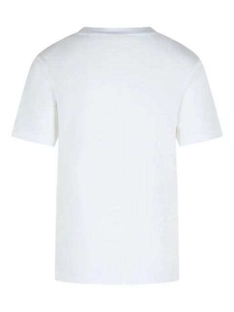 Marni floral-embroidered crewneck T-shirt - White - zdjęcie produktu nr 2