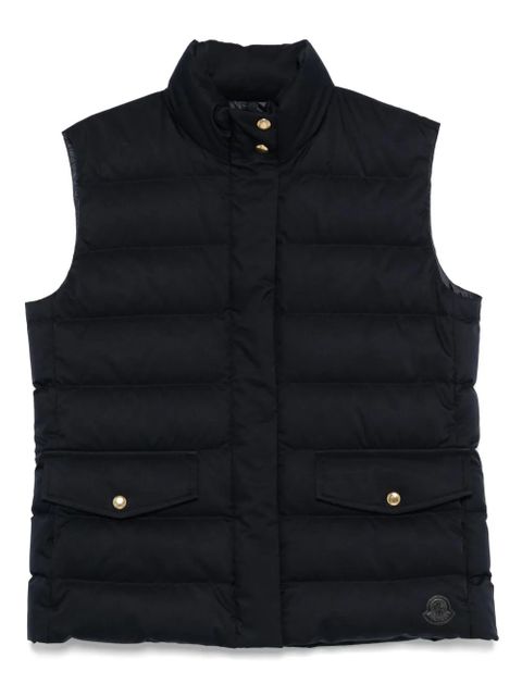 Moncler Besset padded gilet - Blue - zdjęcie produktu nr 1