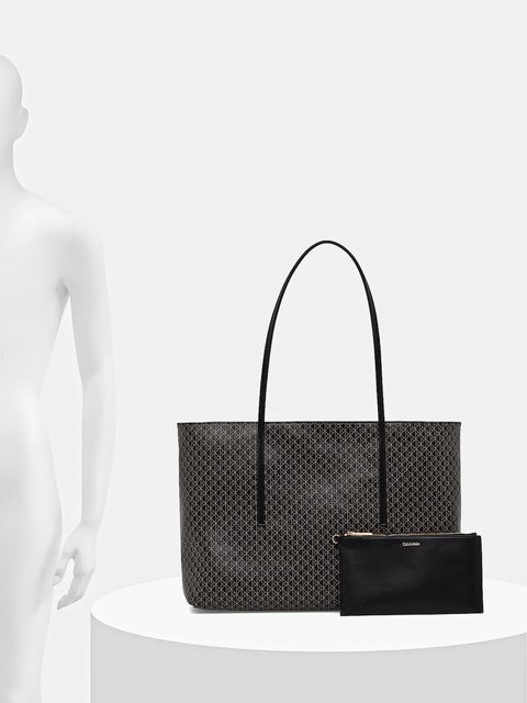 Calvin Klein torebka kolor brązowy LV04F3266G