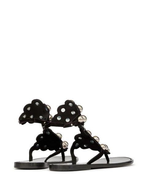 ISABEL MARANT Velvee sandals - Black