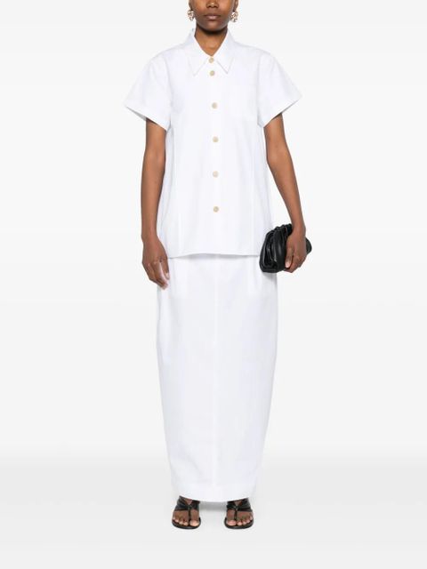 KHAITE Keefe shirt - White - zdjęcie produktu nr 2