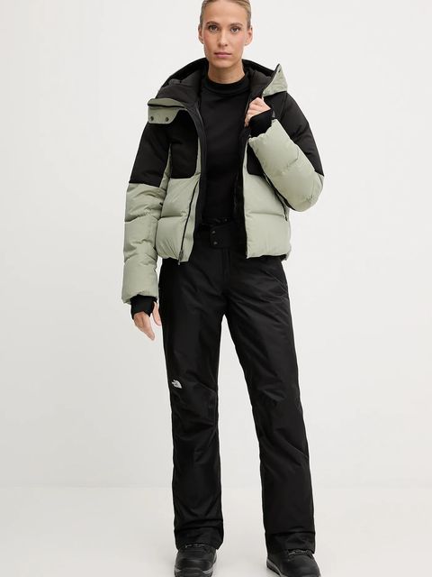 The North Face kurtka narciarska puchowa Cold Spell kolor zielony NF0A87WTD5N1