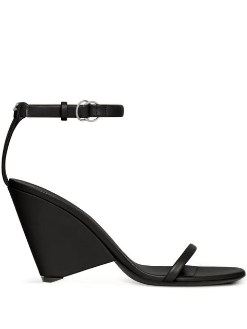 Courrèges Oblique sandals - Black - zdjęcie produktu nr 1